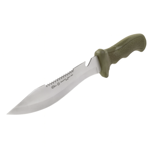Cuchillo Conbate(Abs),Funda Piel,