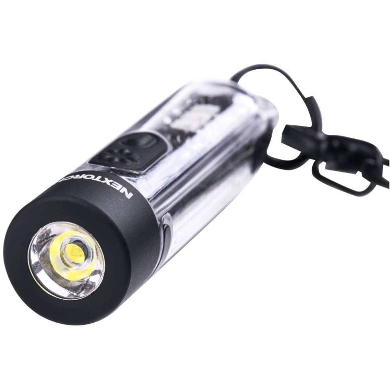 Llavero K40 Nextorch Luz Roja Azul Recargable - Imagen 3