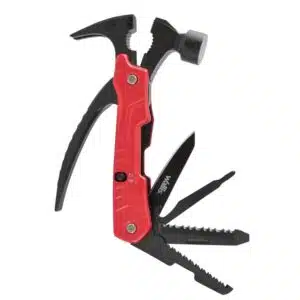 MULTIHERRAMIENTA CON 13 USOS, ROJO CON FUNDA - GISPACK