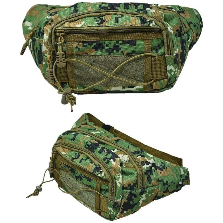 Canguera Camuflaje Gm-2 Verde - Imagen 2