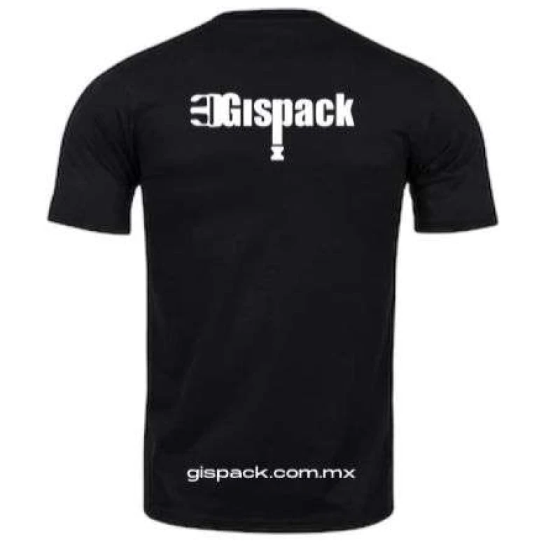 Playera Conmemorativa Gispack 2023 Negra - Imagen 6