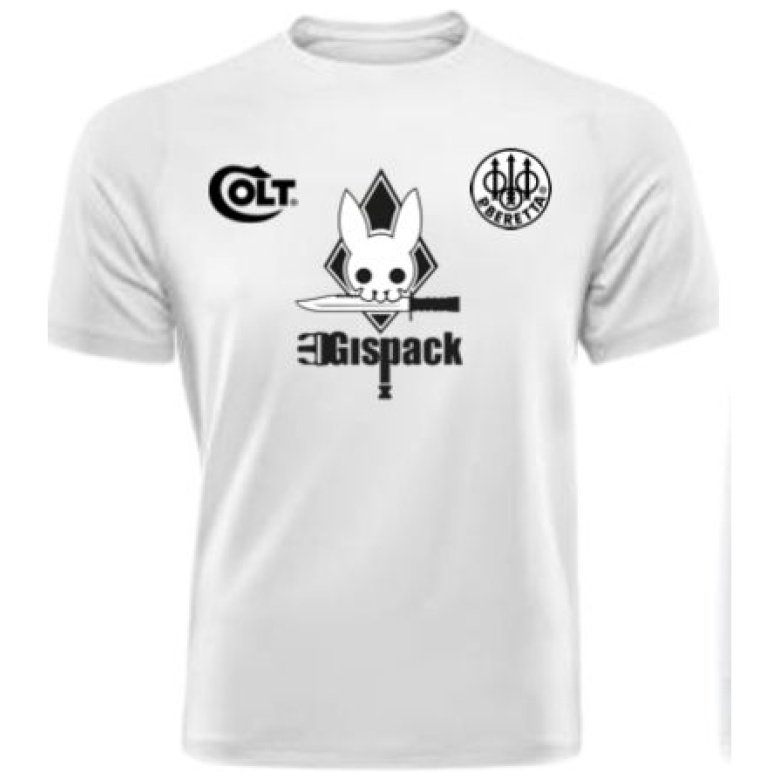 Playera Conmemorativa Gispack 2023 Blanca