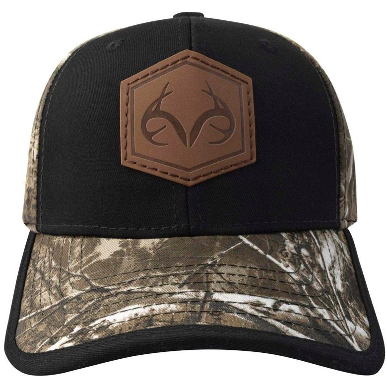 GORRA CON CINTILLO DE AJUSTE Y HEBILLA, CAMUFLAJECON CAFE.
