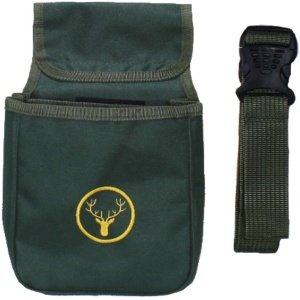 Cartuchera P/Cintura Doble Bolsa Verde (50 Cart,)