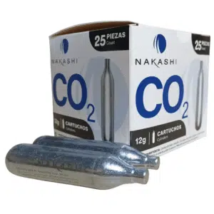 CARTUCHOS DE GAS CO2 NAKASHI DE 12G, CAJA CON 150 | GISPACK México