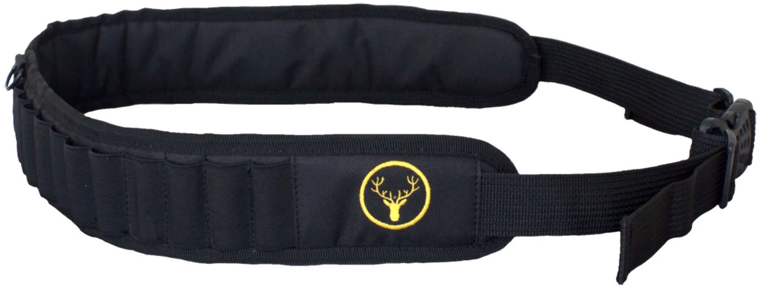 Carrillera D/Cintura P/25 Cartuchos Cal, 12/16/20 Negro Carrillera D/Cintura P/25 Cartuchos Cal, 12/16/20 Negro