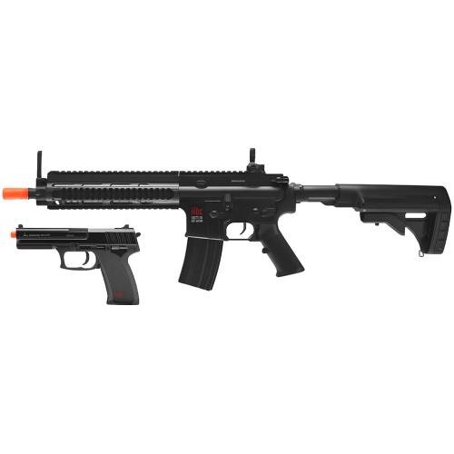 Metralleta HK416 Y Pistola HK MK23 Kit Negra (Bullets)