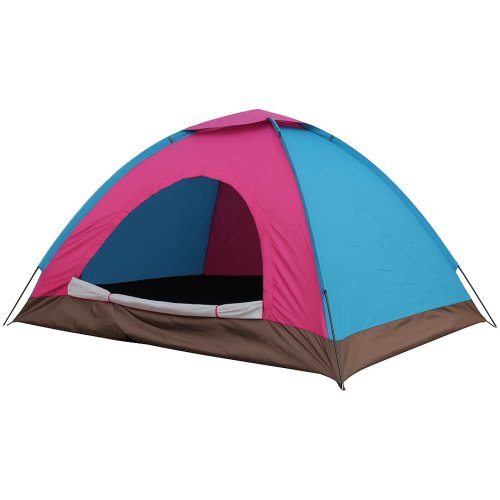 Casa De Campana Azul Rosa