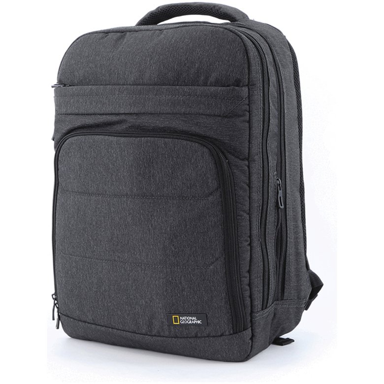 Mochila Urbana NG PRO, 65% Nylon Y 35% Poliester, 31x15x43cm, Gris Oscuro