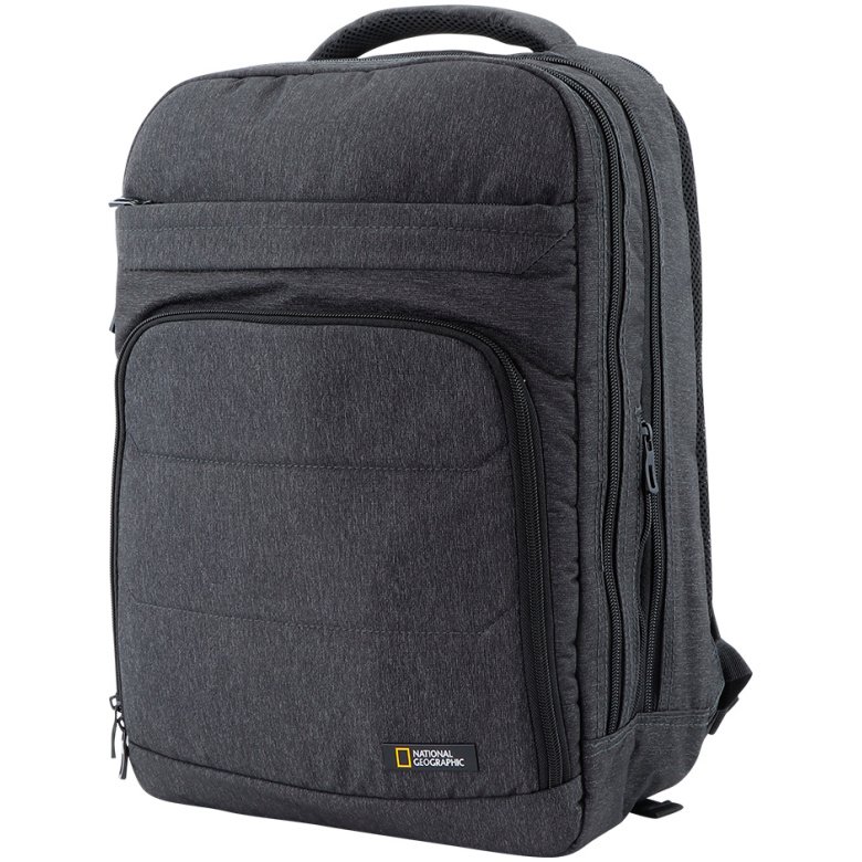 Mochila Urbana NG PRO, 65% Nylon Y 35% Poliester, 31x15x43cm, Gris Oscuro - Imagen 5