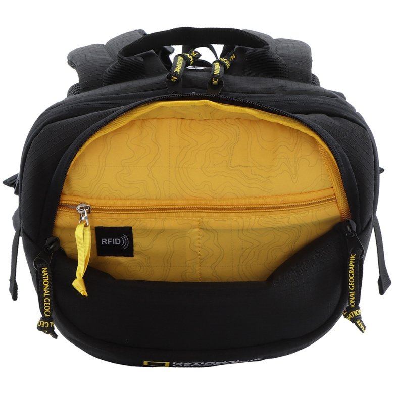 Mochila NG EXPLORER III, 100% Poliester Reciclado, 30x19x51cm, Negro - Imagen 7