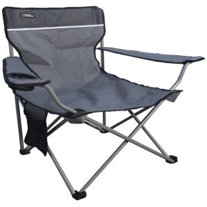 SILLA PLEGABLE DENVER C/DESCANSA BRAZOS, ACERO YPOLIESTER, A