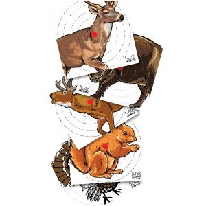 Blancos UMAREX de papel grueso c/100 pzas., 5 animales