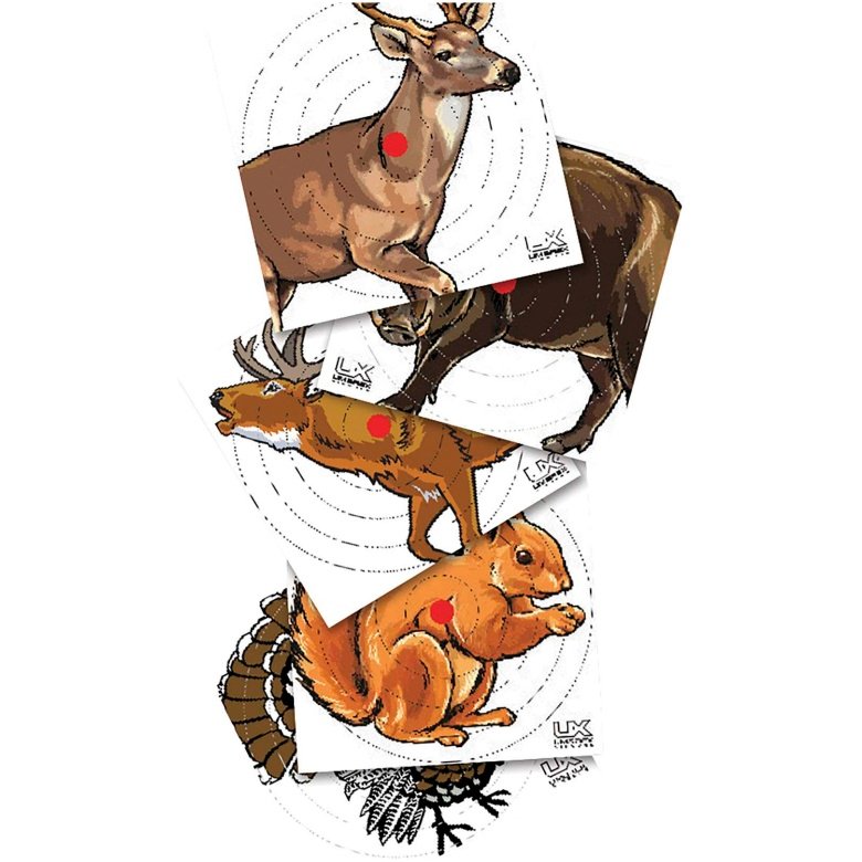 Blancos UMAREX De Papel Grueso C/100 Pzas., 5 Animales