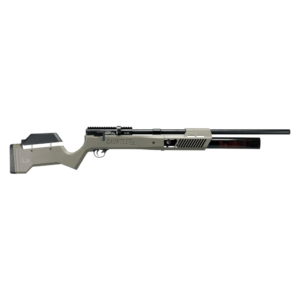 Rifle PCP Umarex Gauntlet 2 SL22 calibre .22 con moderador integrado y sistema de aire precomprimido.