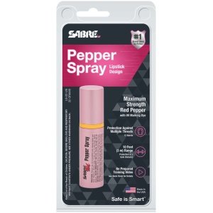 Gas Pimienta SABRE Lápiz Labial 22gr. Rosa