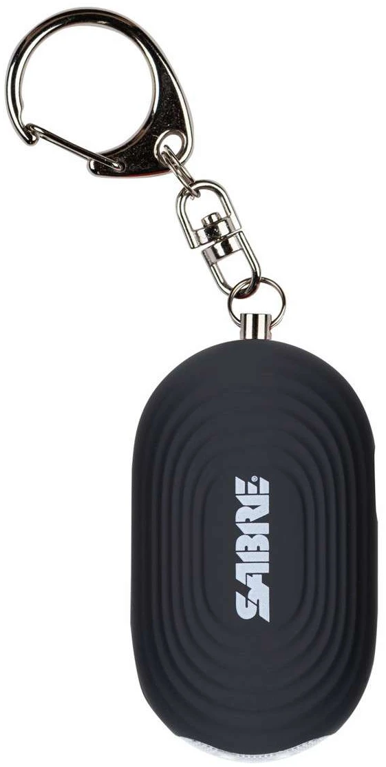 Alarma de pánico SABRE Llavero c/Led Negro