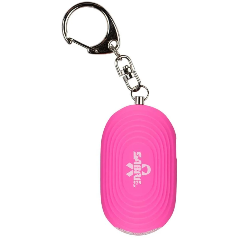 Alarma De Panico SABRE Llavero C/Led Rosa