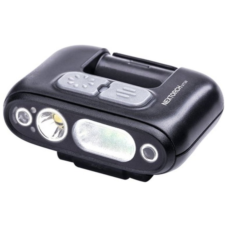 Flash NEXTORCH Multif P/Cabeza Led Negro 320lm 53m Rec.