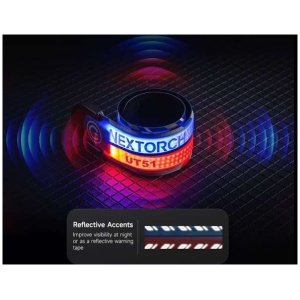 Brazalete De Senalizacion Con Luz Led