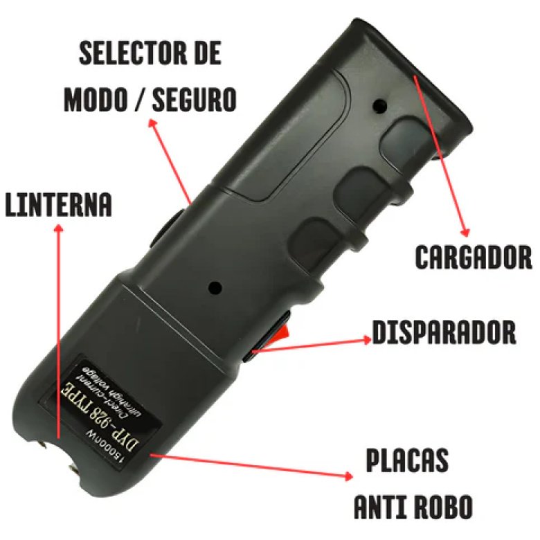 Taser Rojo Grande - Imagen 6