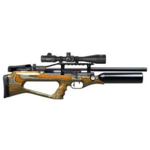 Rifle de PCP marca Kral modelo Empire X Orange Laminated Cal. 6.35 mm