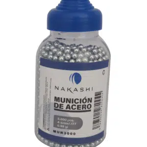 MUNICIÓN ACERO NAKASHI 4.5 (2,500 PZAS.) BOTE | GISPACK México