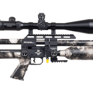 Rifle de PCP de marca Reximex Modelo Throne Gen ll Skull Cal. 6.35 mm