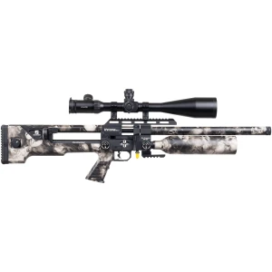 Rifle de PCP de marca Reximex Modelo Throne Gen ll Skull Cal. 6.35 mm