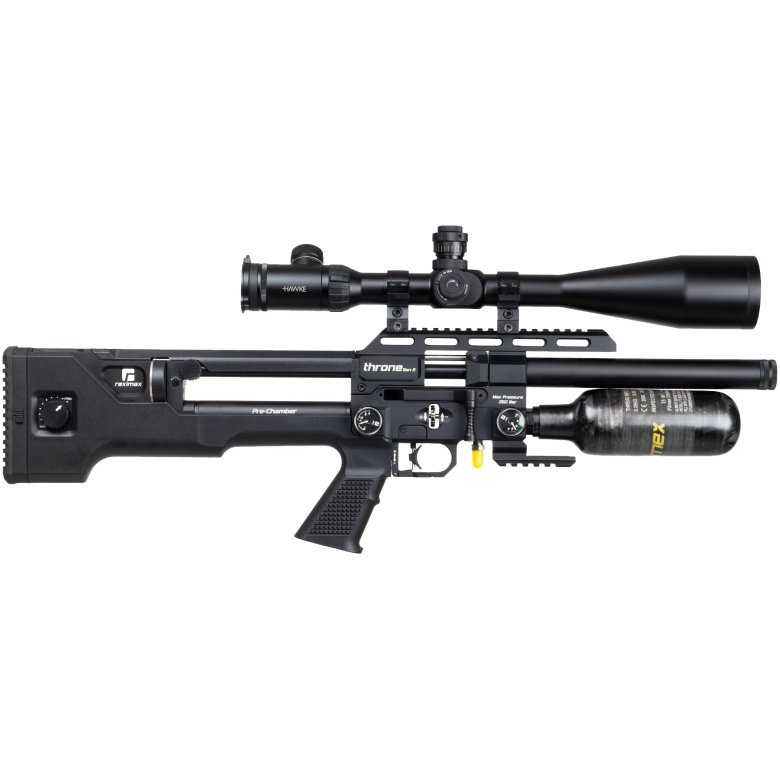 Rifle De PCP   Reximex   Throne Gen 2 Compact Carbon Bottle  Cal. 5.5 Mm