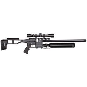 Rifle de PCP marca Kral modelo Shadow Black Cal. 5.5 mm