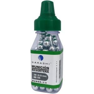 Municion p/resor NAKASHI 3/8 80P Bote