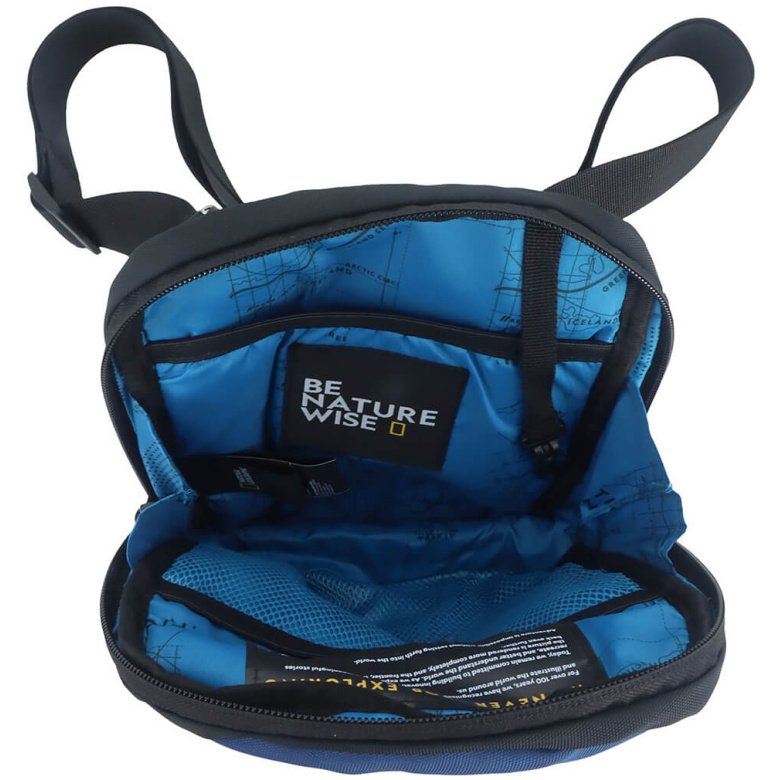 Bolso Bandolera Nat Geo, ALL ROUNDER 3.5 L, Azul - Imagen 9