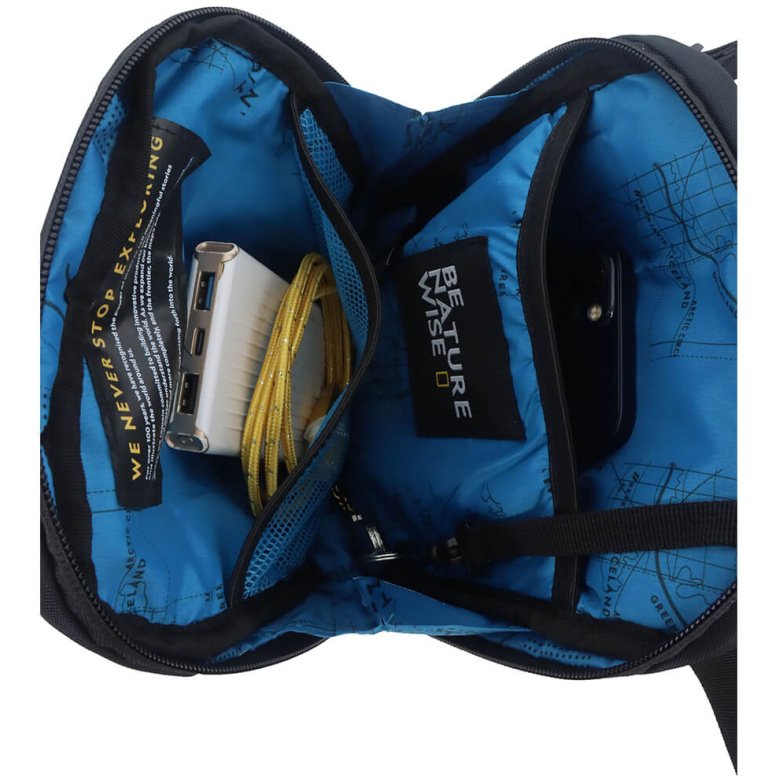 Bolso Bandolera Nat Geo, ALL ROUNDER 3.5 L, Azul - Imagen 10