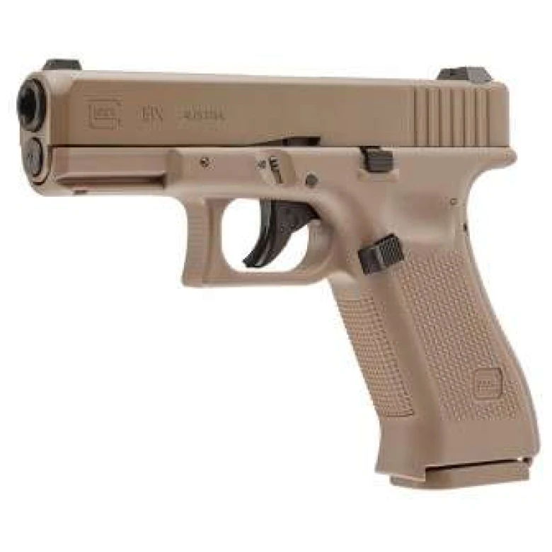 Pistola GLOCK 19X GEN5 Tan CO2 Bbs Cal. .177 360fps