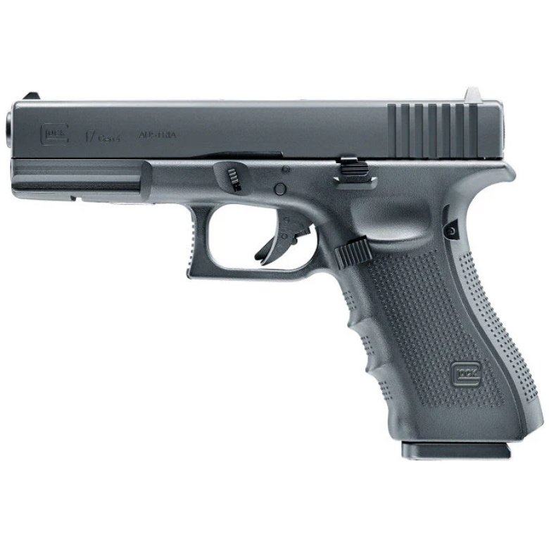Pistola Glock 17 Gen4 Negra Co2 Bb Retro - Imagen 2