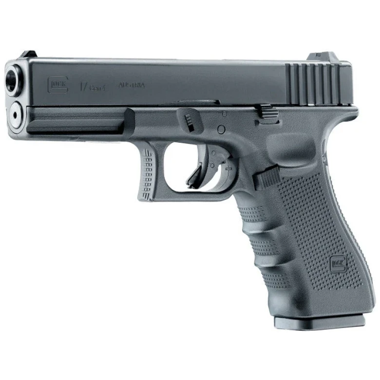 Pistola GLOCK 17 GEN4 Negra CO2 BBs Cal. .177 320fps Retroceso comp. - Imagen 4