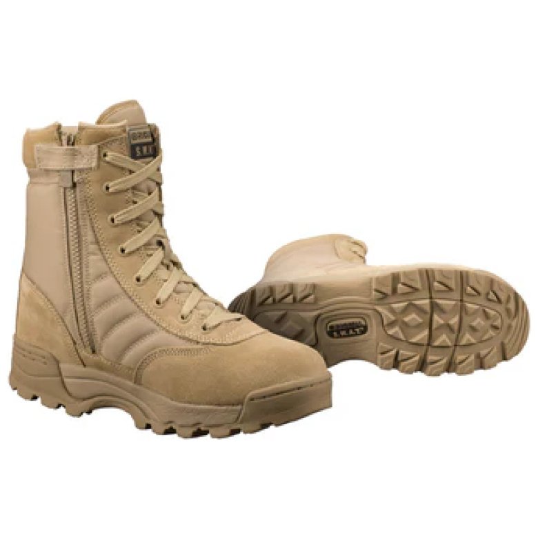 BOTA ORIGINAL SWAT CLASICA TAN CON CIERRE - Imagen 3