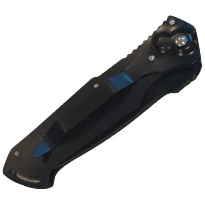 Navaja Venom 22cm Negra Metalica 2 Diseños - Imagen 4