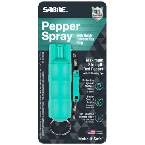 Gas Pim SABRE 15gr Llavero Duro Menta Q