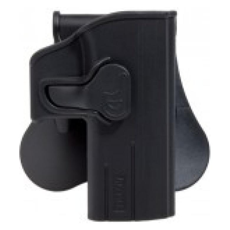 Funda pist. Polim. CZ P-07, P-09 AMOMAX Negra - Imagen 2