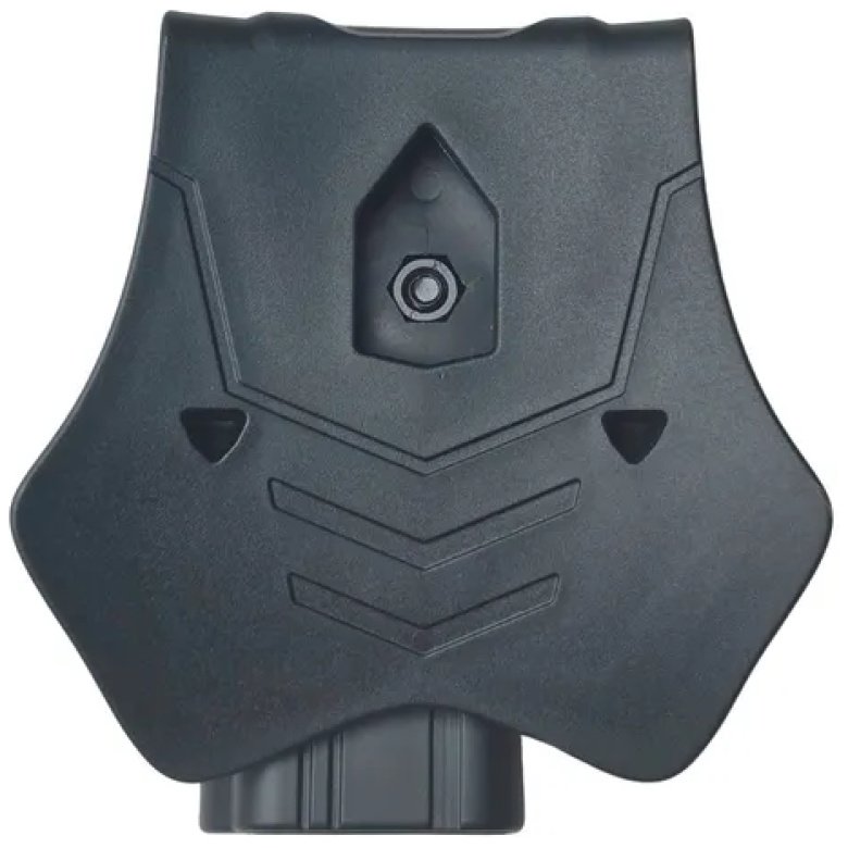 Funda pist. Polim. CZ P10C AMOMAX Negra Derecha - Imagen 2