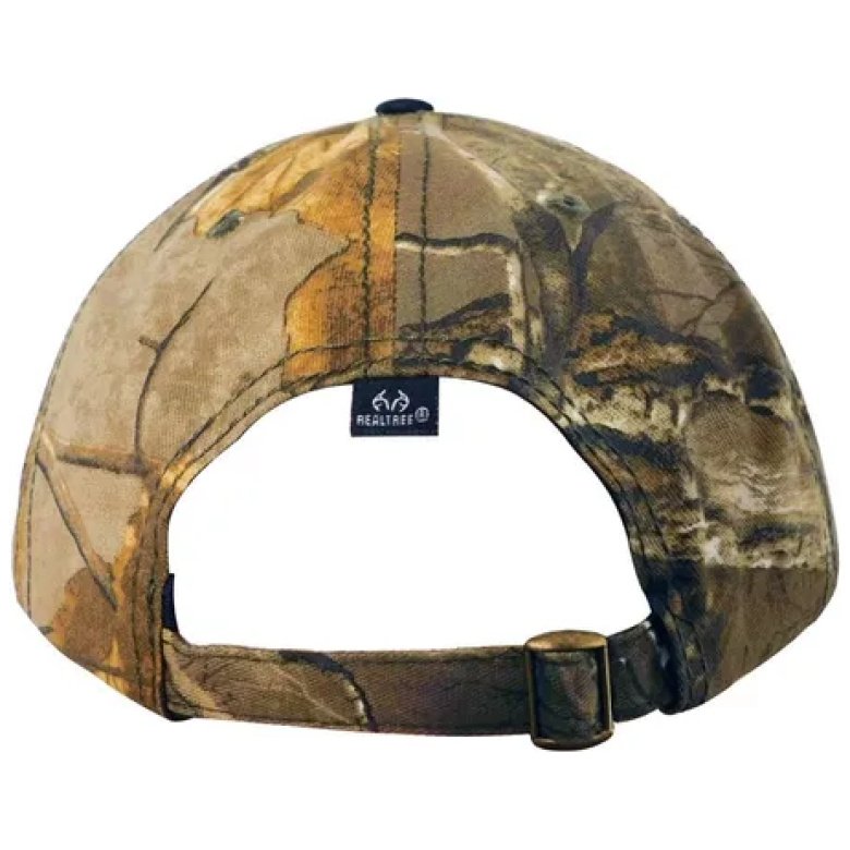 GORRA CON CINTILLO DE AJUSTE, REALTREE, NEGRO CONCAMUFLAJE - Imagen 2