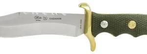 CUCHILLO GRAN CAZADOR,ACERO AN-58,MANGO ABS/ZAMAKHOJA LISA 1