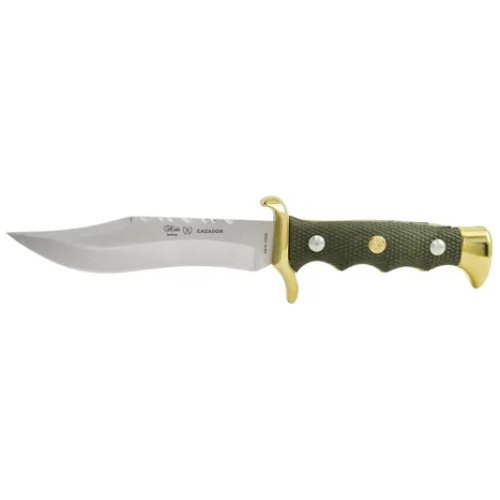 CUCHILLO GRAN CAZADOR,ACERO AN-58,MANGO ABS/ZAMAKHOJA LISA 1
