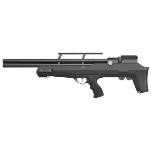 Rifle PCP NV LEVIATHAN 6.35 1,000fps Negro c/Reg. 180cc