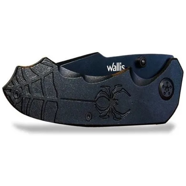 NAVAJA C/MANGO METAL NEGRO CON CLIP,HOJA LISA-SIERRA DE 8 CM - Imagen 3