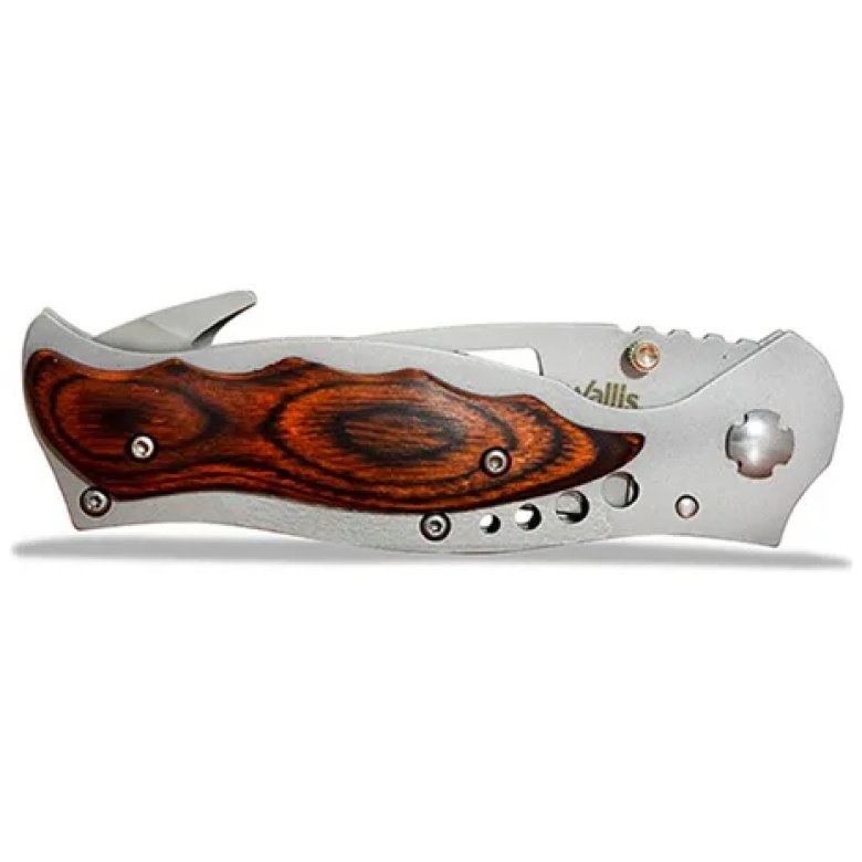 NAVAJA C/MANGO TIPO MADERA. - Imagen 2