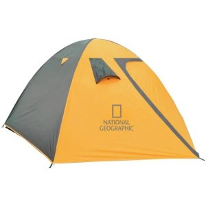 TIENDA DE CAMPAÑA OTTAWA II, PARA 2 PERSONAS, AMARILLA/GRIS