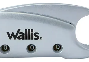 CANDADO DE COMBINACIÓN CON GANCHO, COLOR PLATA